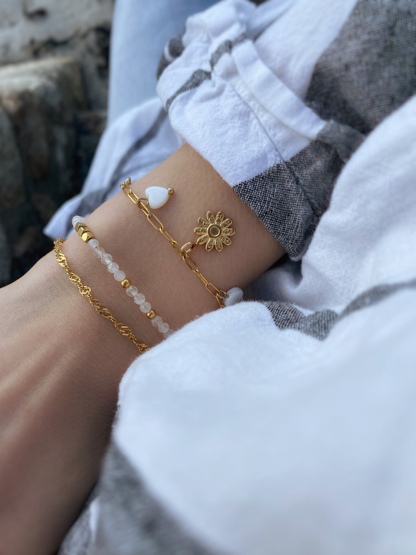 Bracelets tendances chams et pierres naturelles